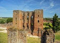 The Keep, Kenilworth Castle, Warwickshire. Royalty Free Stock Photo